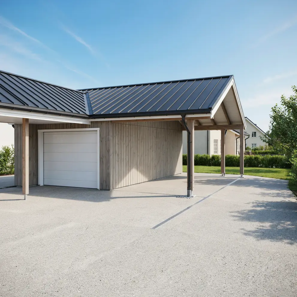 bygga garage carport enskede alvsjo hagersten